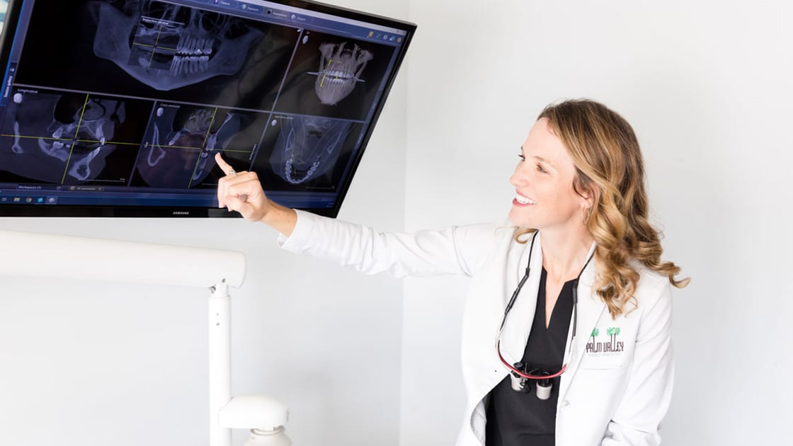 Dr. demonstrating